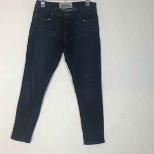 Free People- Dark Wash Straight Leg Jeans size 28